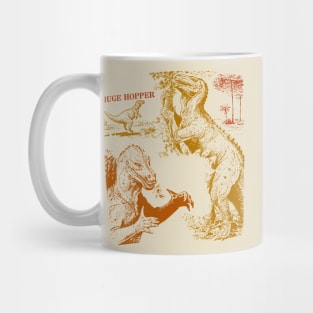 Huge Hopper Iguanodon in fall colors Mug